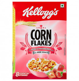 Kellogg's Corn Flakes with Real Strawberry Puree  Box  275 grams